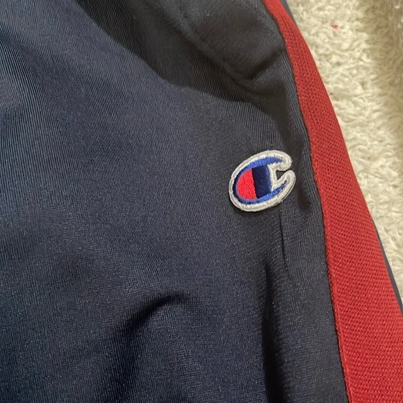 Champion Black and Red Sweatpants - Picture 5 of 9